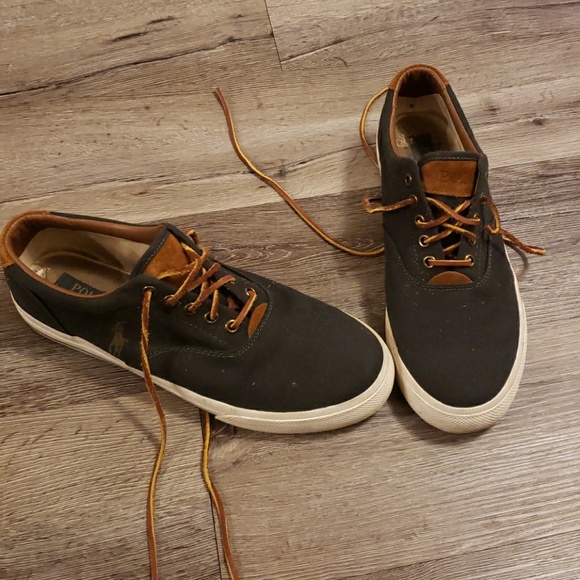 Polo Ralph Lauren Other - Polo Ralph Lauren Hunter Green Canvas Shoes